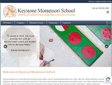 Tablet Screenshot of keystoneschool.com